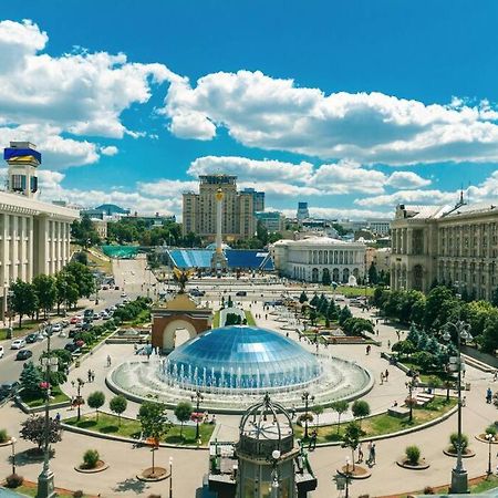 Apartment With View On Inpedendence Square Khreshchatyk Kiew Exterior foto